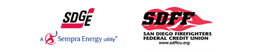 Logo: Battalion Sponsor - SDGE & SDFF