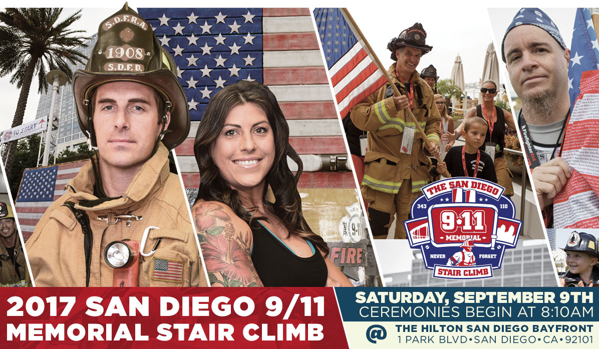 Image: San Diego Firefighter Stair Climb - Saturday September 9th 2017