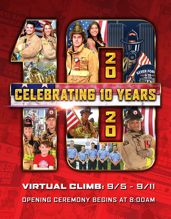 Image: San Diego Firefighter Stair Climb - Saturday September 7th-11th 2020