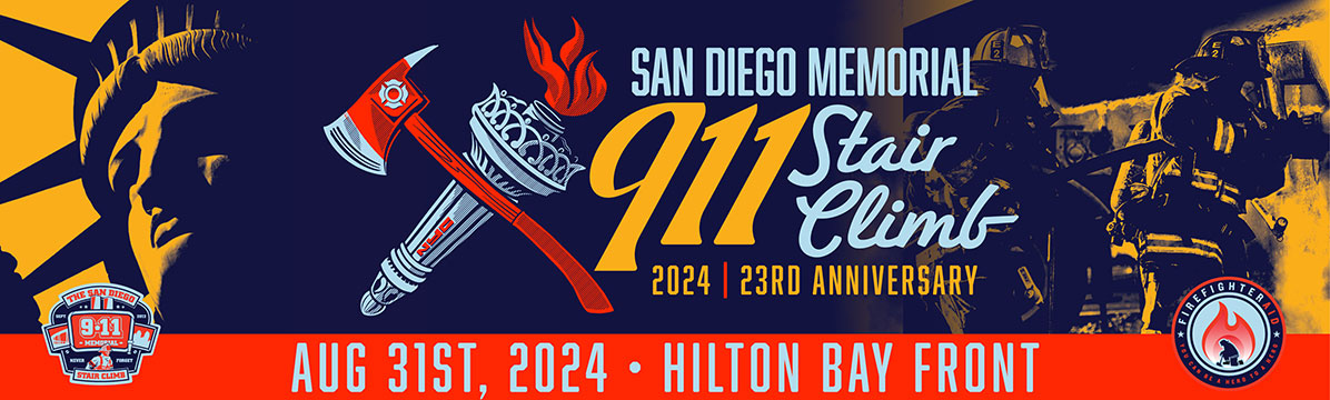 Image: San Diego Firefighter Stair Climb - Saturday August 31st 2024