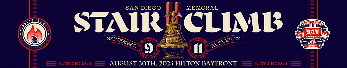 Image: San Diego Firefighter Stair Climb - Saturday August 30th 2025