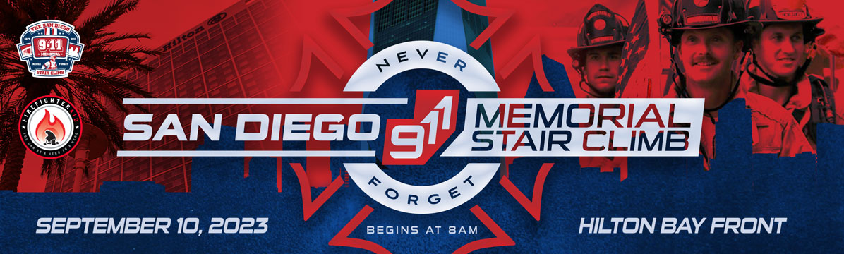 Image: San Diego Firefighter Stair Climb - Sunday September 10th 2023