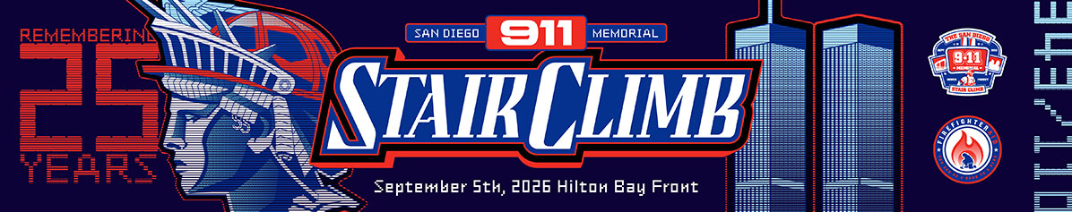 Image: San Diego Firefighter Stair Climb - Saturday September 5th 2026